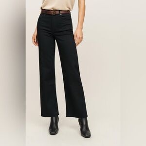 Reformation Black Flare & Wide Leg Jeans